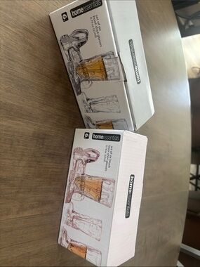 Home Essentials Set Of Six Boot Shot Glasses